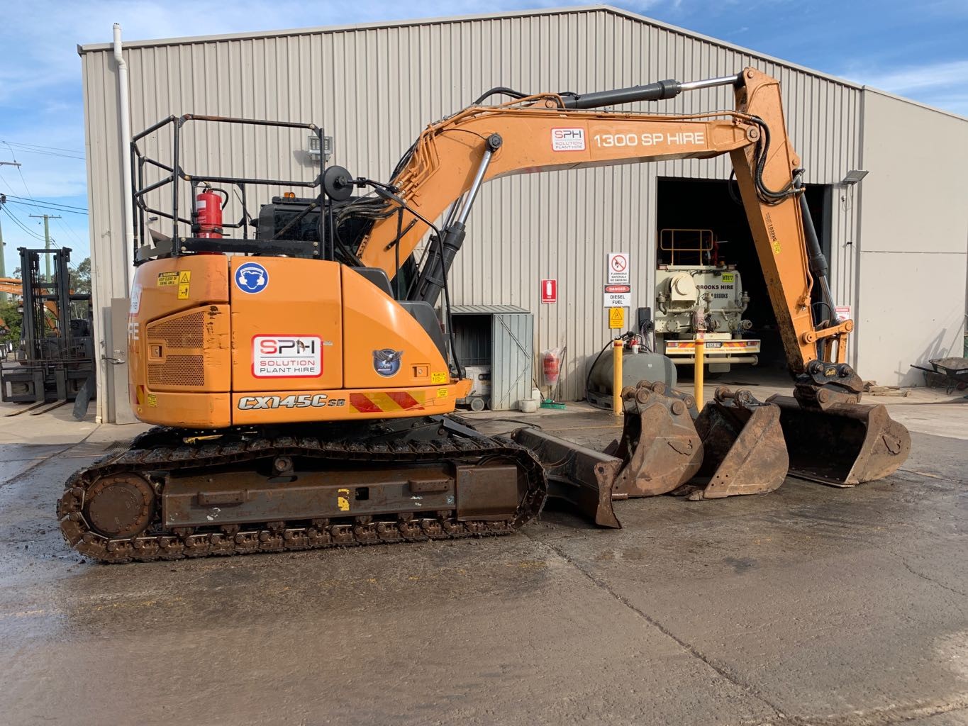 2017 Case CX145C | Solution Plant Hire