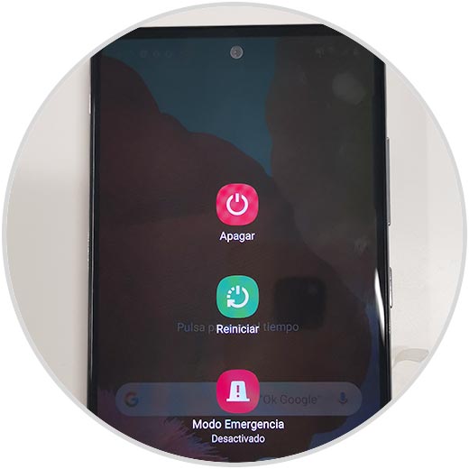 Cómo apagar, reiniciar o forzar reinicio Samsung Galaxy A71 Solvetic
