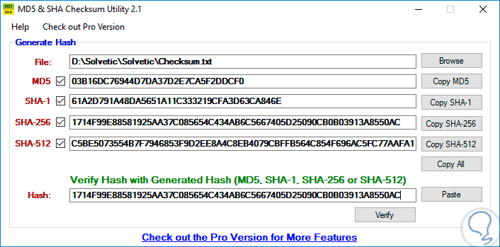 Verificar MD5, SHA1 y SHA256 Checksum en Windows 10 Solvetic