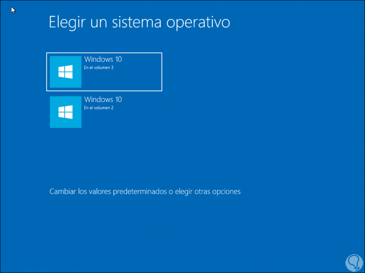 Cambiar nombre sistema operativo en gestor de arranque Dual Windows 10 Solvetic