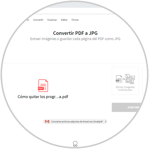 Cómo pasar imágenes PDF a JPG Windows 10 Solvetic