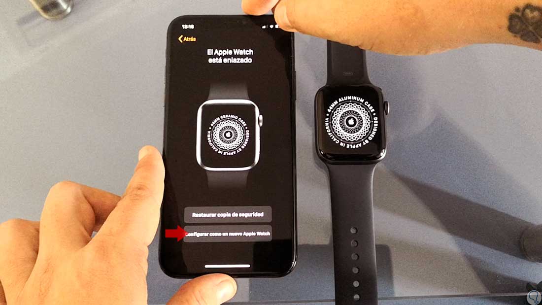 Cómo enlazar Apple Watch Series 4 a iPhone Solvetic