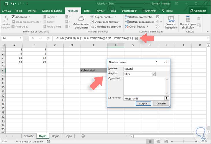 Función SI con rango de valores y crear rangos dinámicos Excel 2016