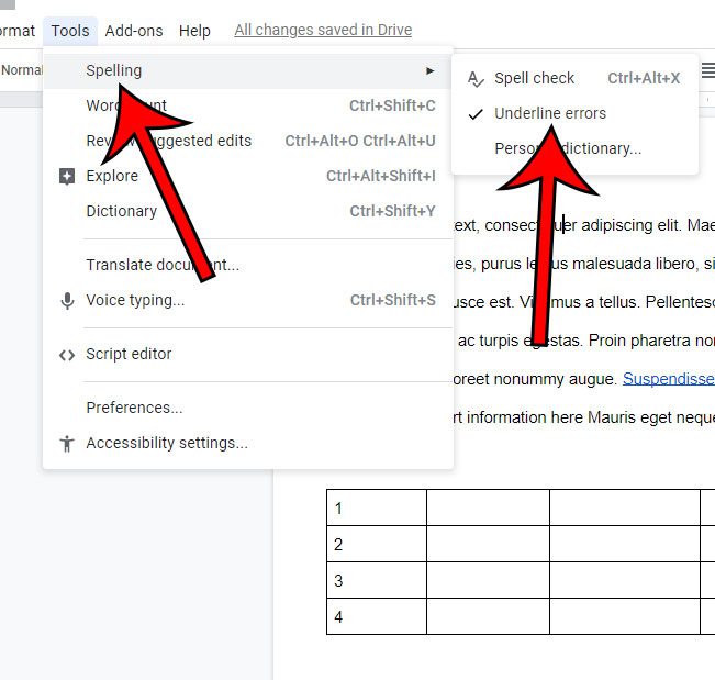 How to Stop Underlining Spelling Mistakes in Google Docs Solve Your Tech