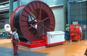 30T Cable drum handling - Solving