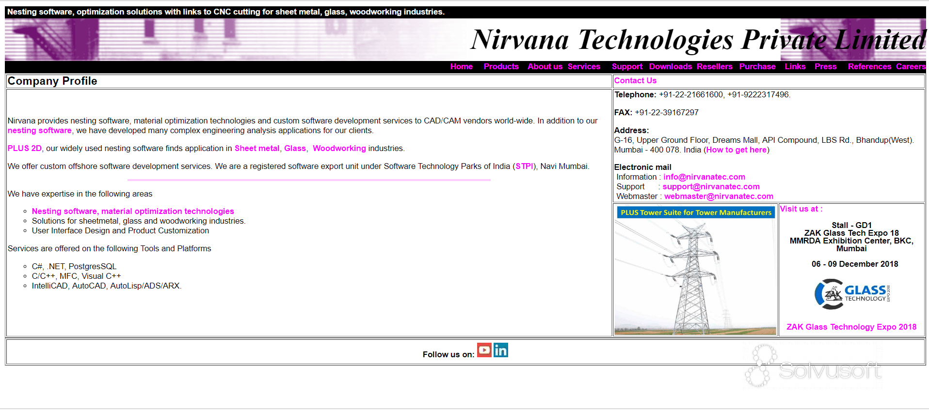 Über Nirvana Technologies (Softwareunternehmen)