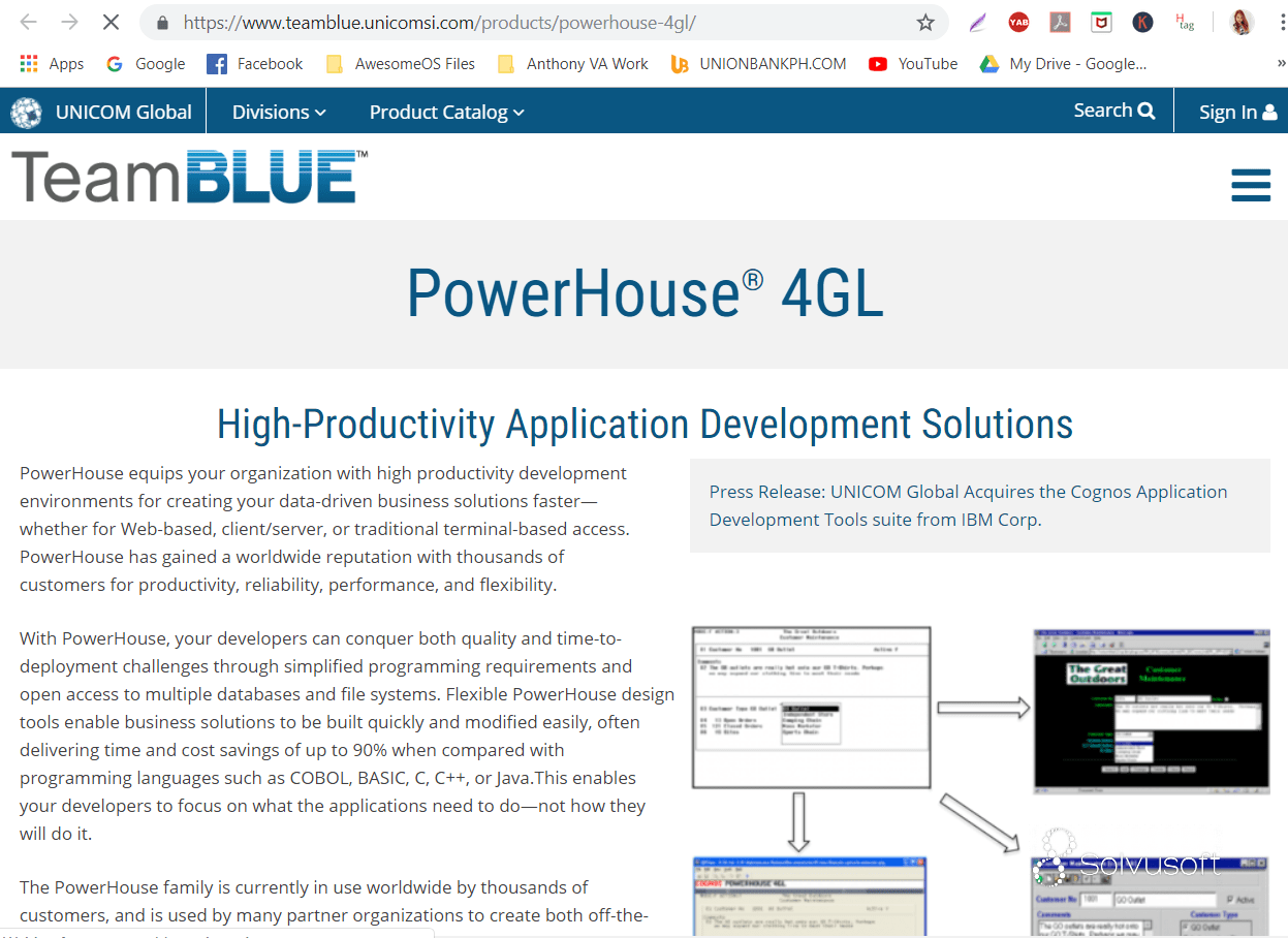 IBM Cognos PowerHouse 4GL and Relational Databases