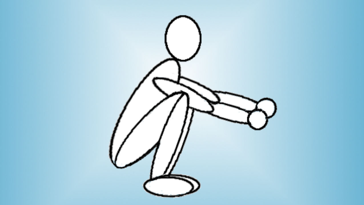 Squatting with Flat Feet Somastruct