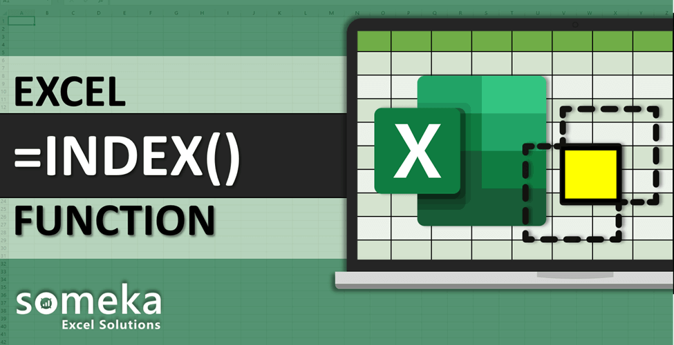 How to use Excel INDEX function Formula and Video Examples
