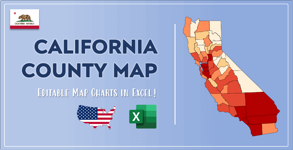 California Population By County Map