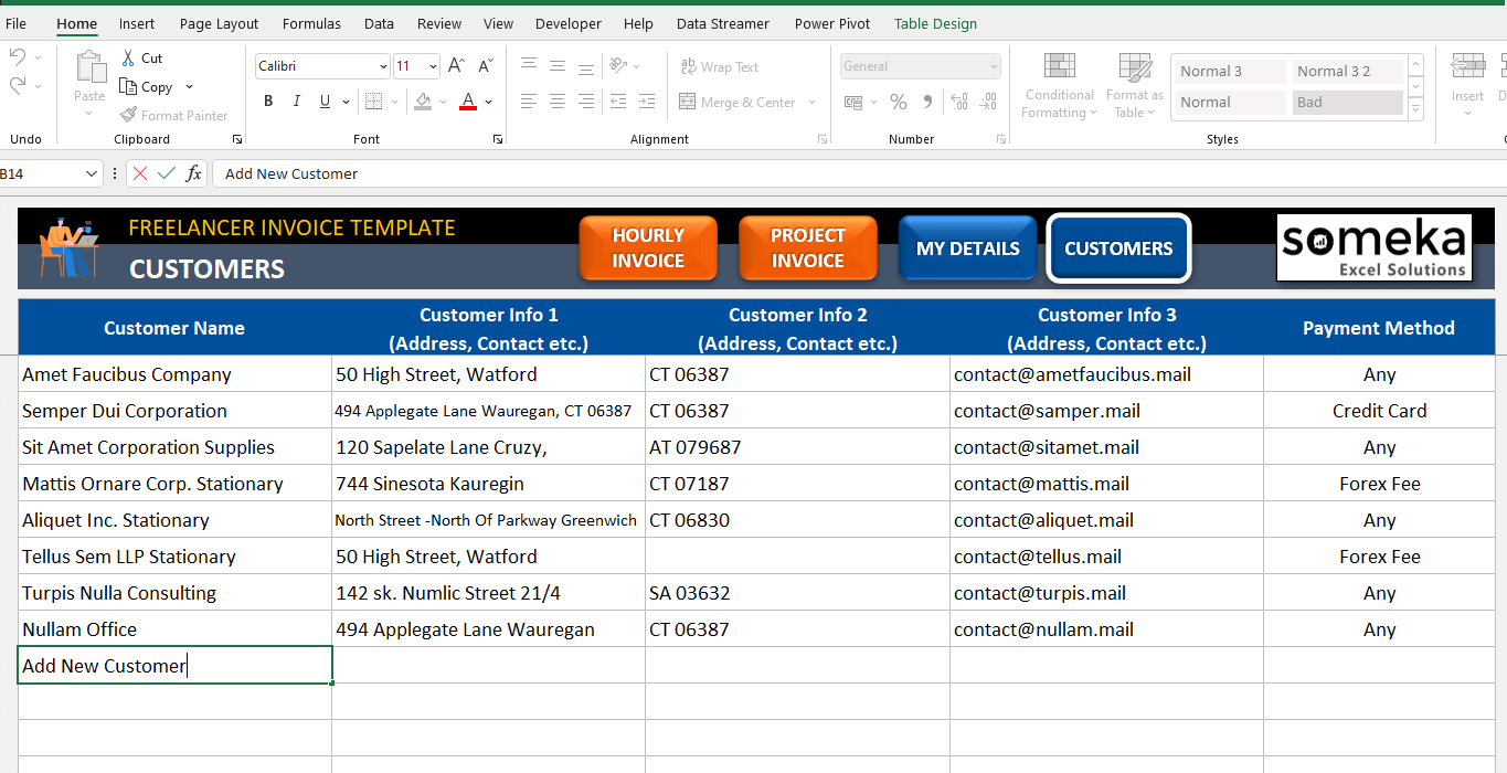 Painter Invoice Template