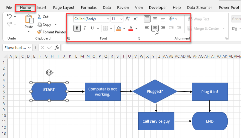 How To Create A Flowchart In Excel | TUTORIAL VIDEO included