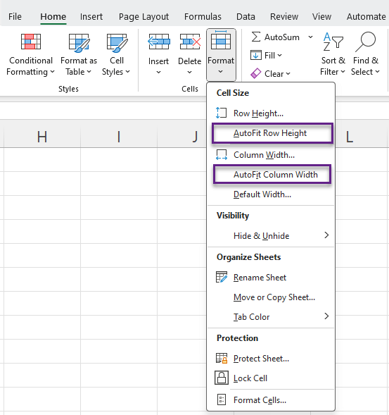 How to Autofit in Excel Adjust Cells to Content