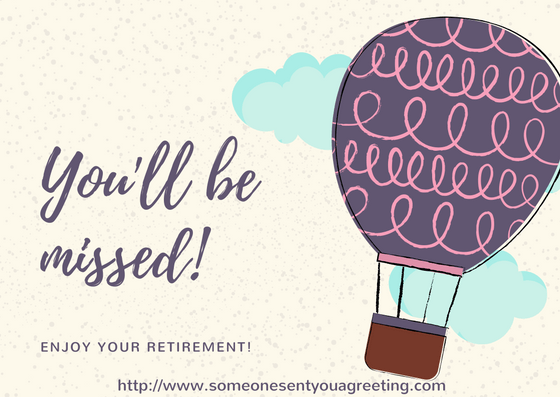 Retirement eCards Someone Sent You A Greeting