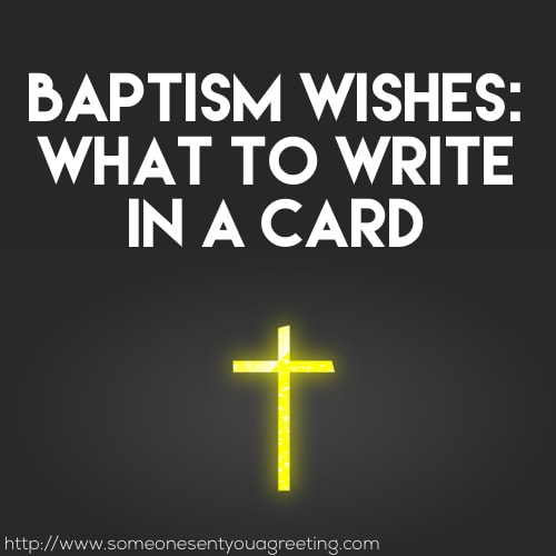 Baptism Wishes What to Write in a Baptism Card Someone Sent You A