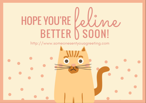 Get Well Soon eCards Someone Sent You A Greeting