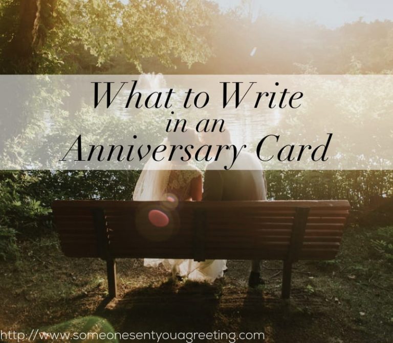What to Write in an Anniversary Card Someone Sent You A Greeting