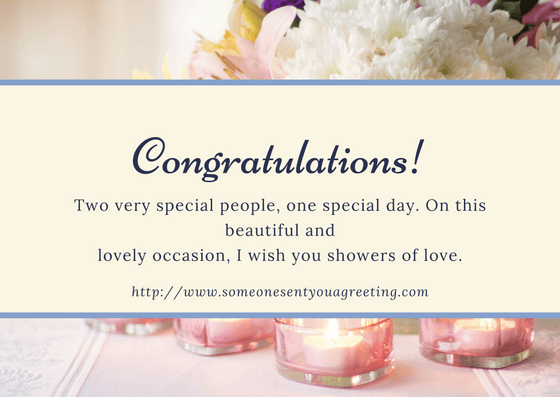 Wedding Congratulations eCards Someone Sent You A Greeting