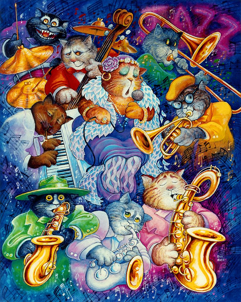 Somerset House Images. JAZZ CATS