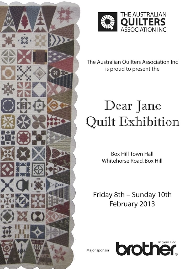 Calling all lovers of Dear Jane… Somerset Patchwork & Quilting