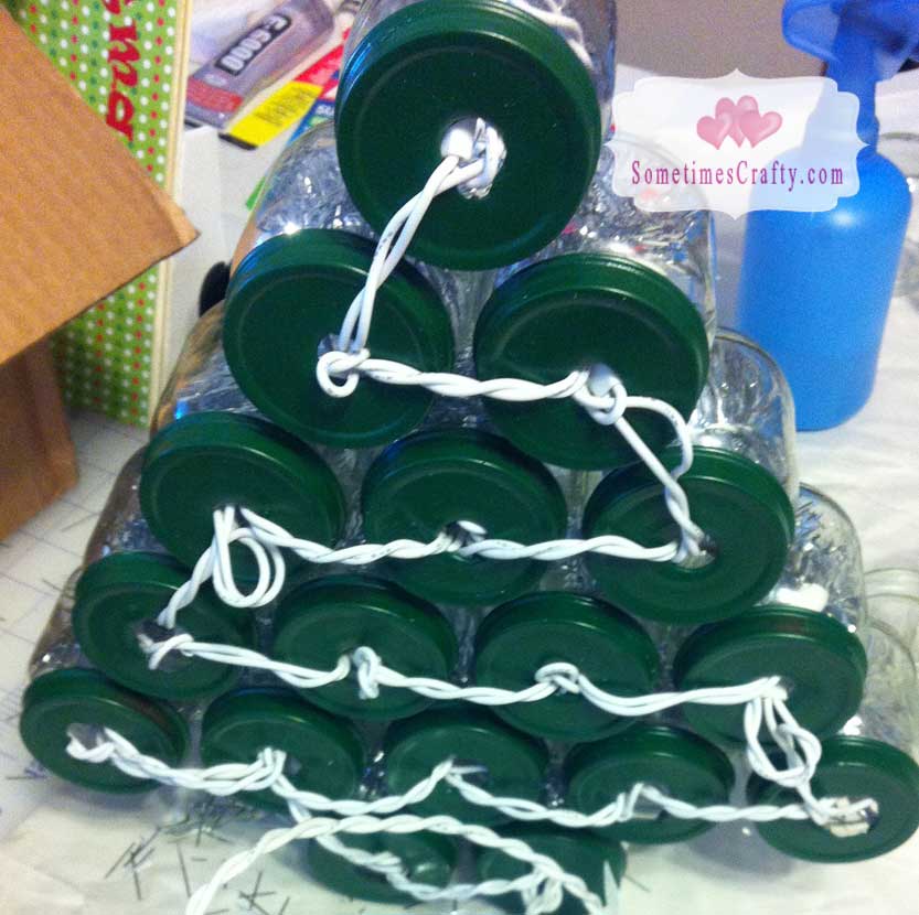 Baby Food Jars Christmas Tree Baby Food Jar Christmas Tree Sometimes Crafty