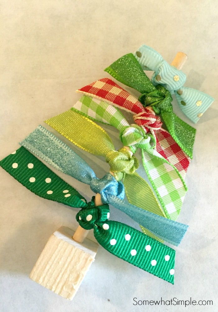 How to Make a Ribbon Tree 3 Somewhat Simple