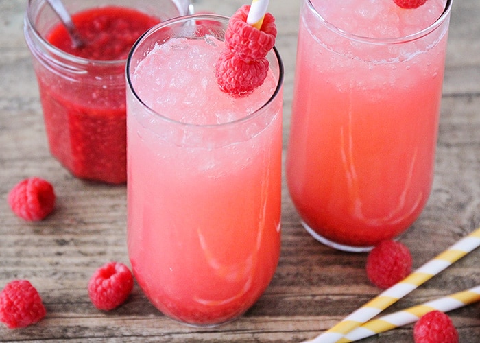 How To Make Raspberry Lemonade From Scratch Raspberry