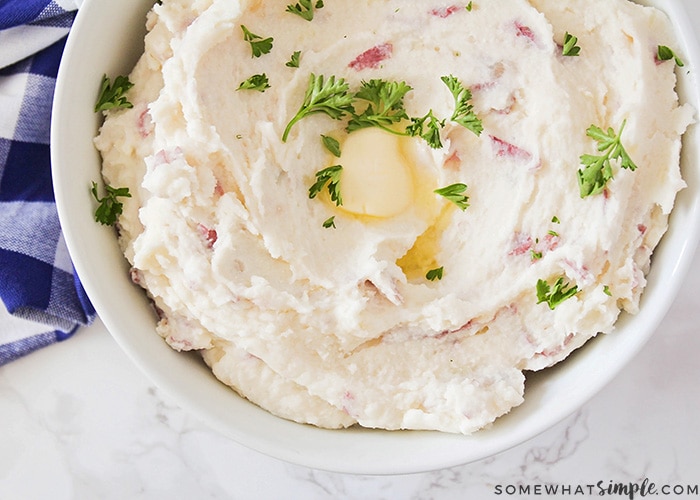 BEST Cream Cheese Mashed Potatoes Recipe Somewhat Simple