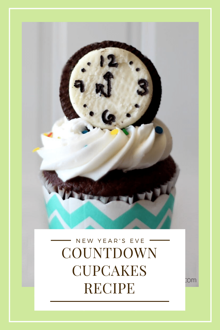 New Year's Eve Countdown Cupcakes Somewhat Simple