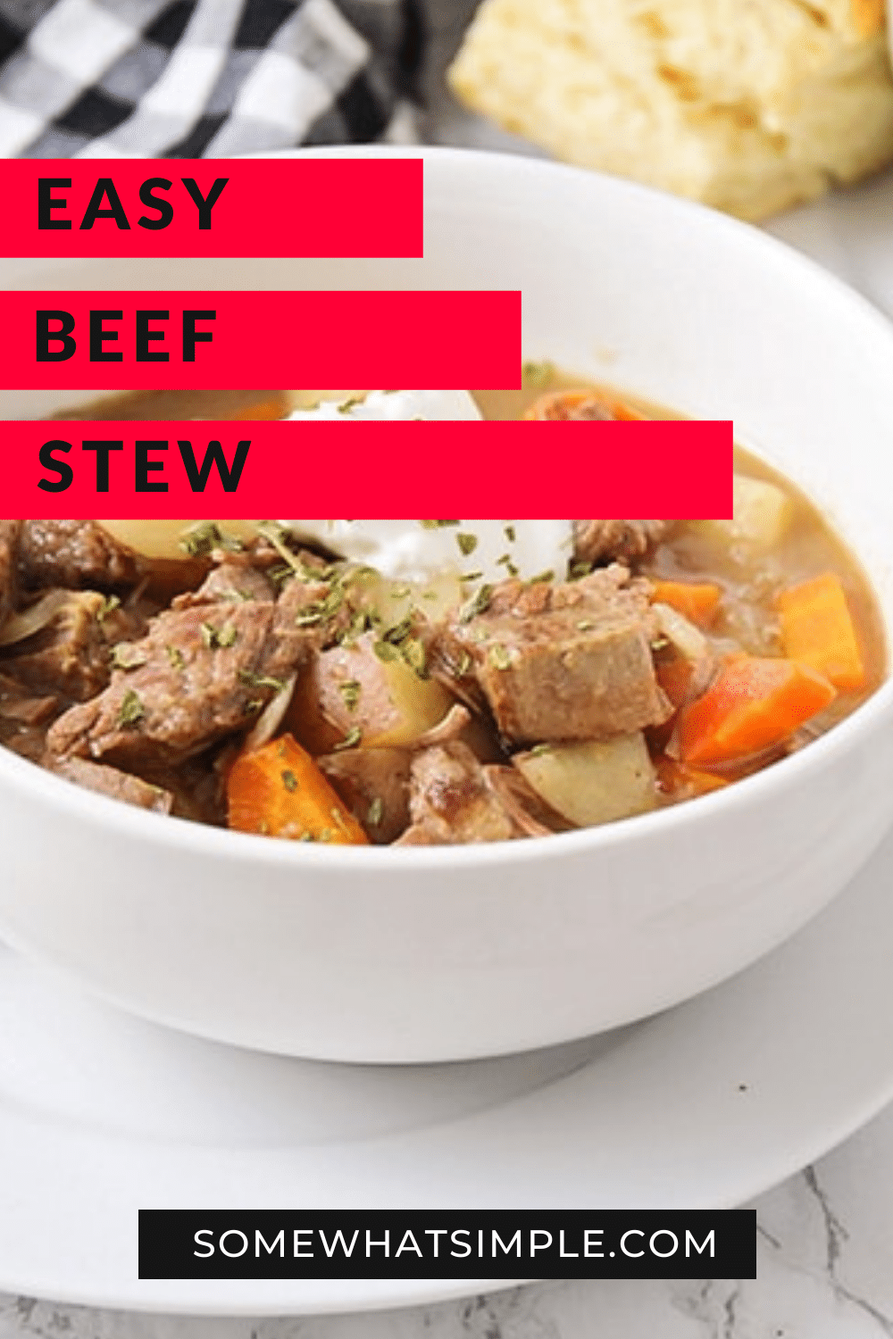 Crock Pot Beef Stew (Easy Recipe) Somewhat Simple