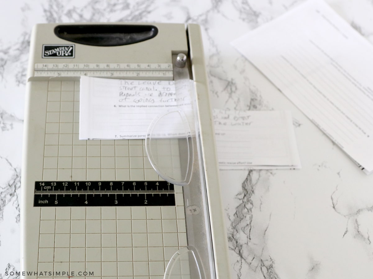 How to Make a Notepad from Somewhat Simple