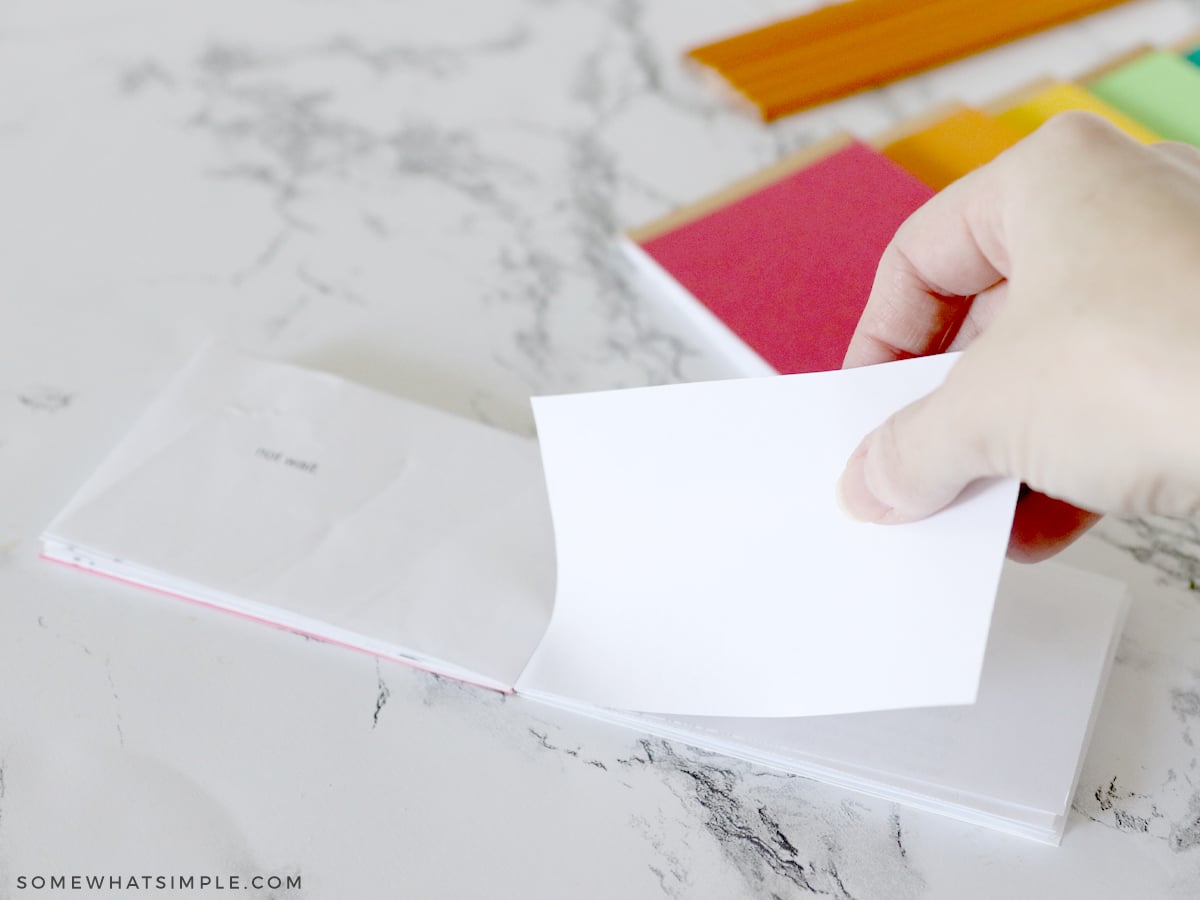 How to Make a Notepad from Somewhat Simple