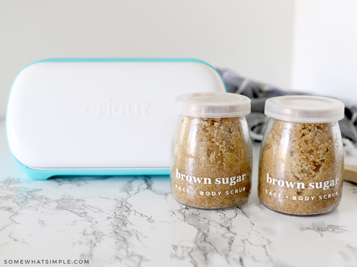 Homemade Sugar Scrubs Gift Idea from Somewhat Simple