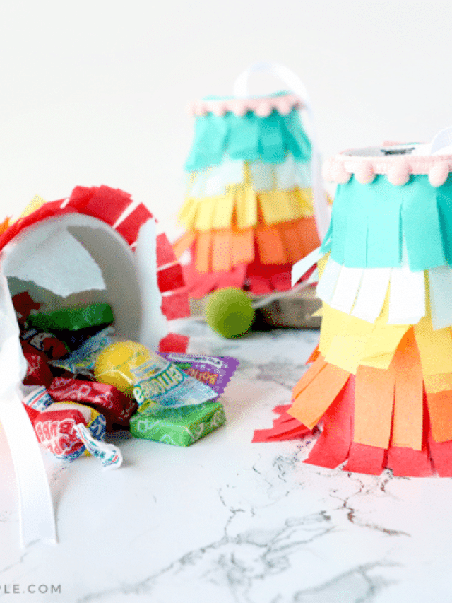 Homemade Mini Piñatas Somewhat Simple