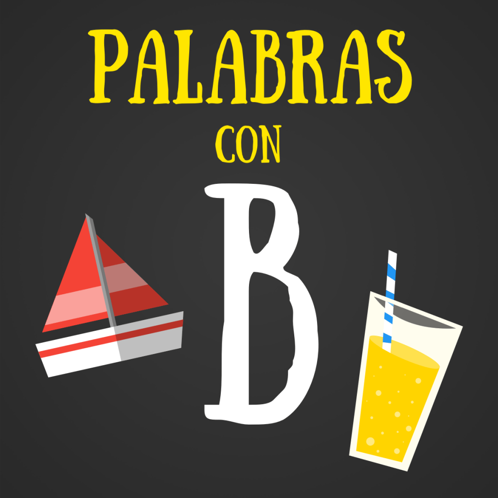 Palabras con B 🍌(Cosas, animales, colores, paises, frutas, profesiones