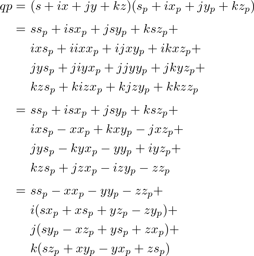 Quaternion to Rotation Matrix