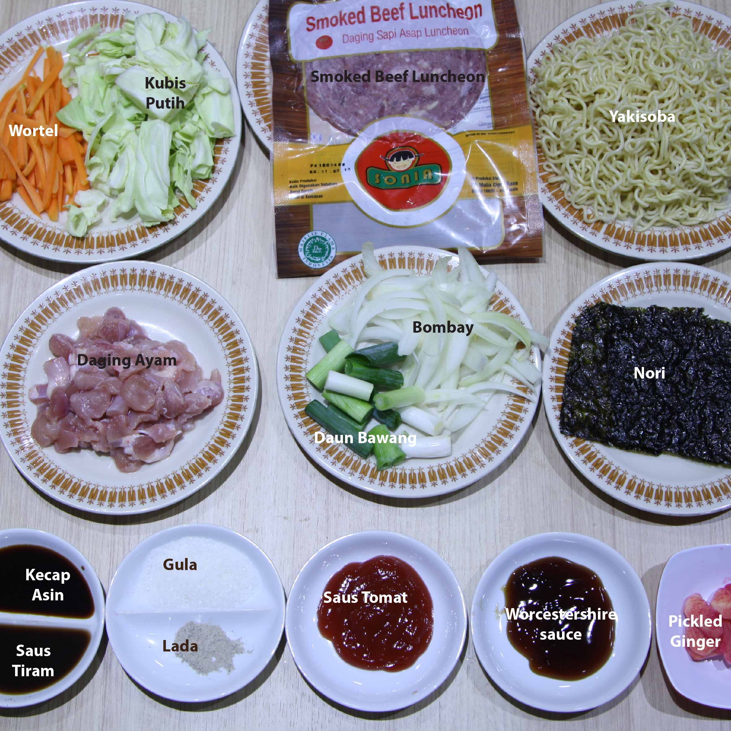 YAKISOBA Sonia Premium Sosis Dunia