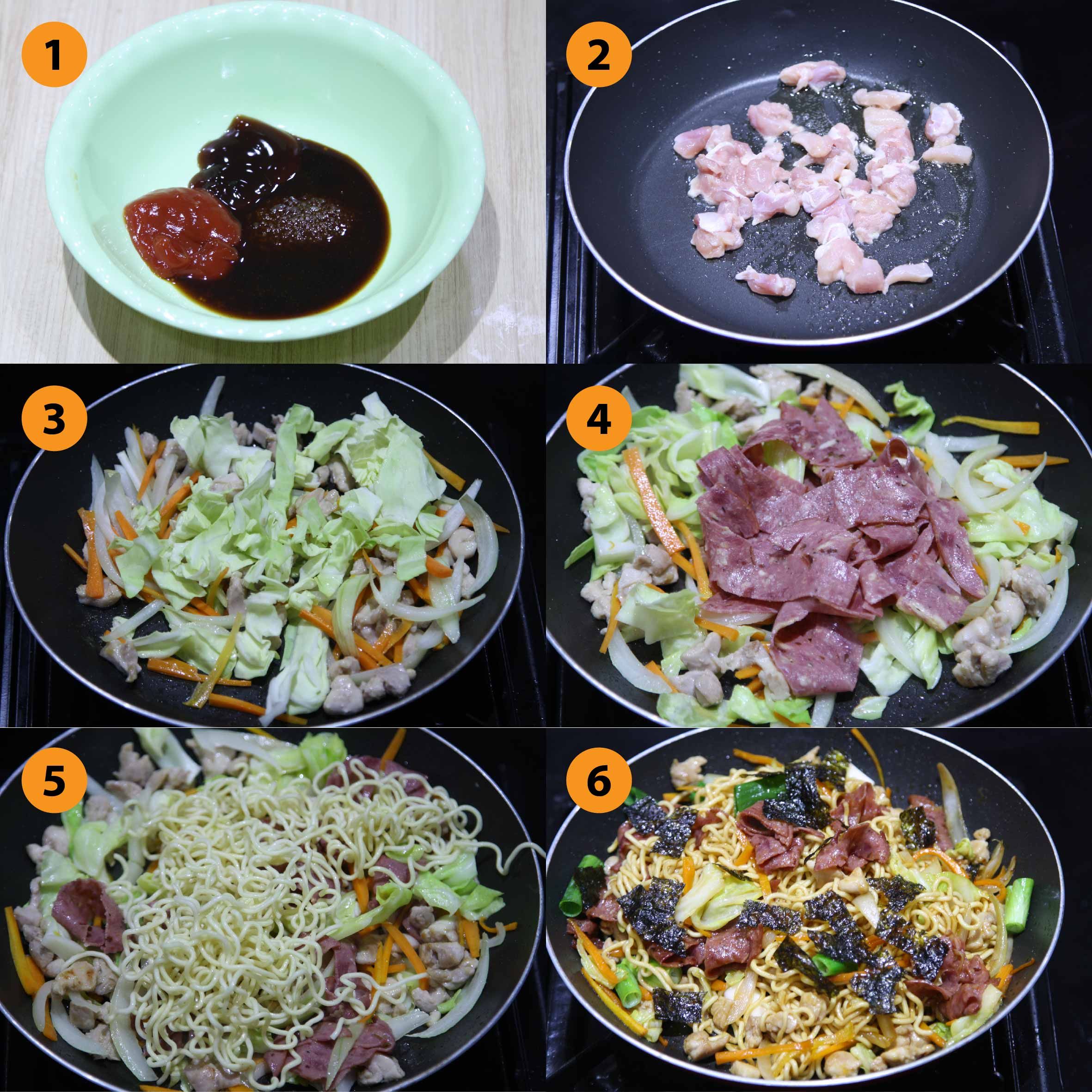 YAKISOBA Sonia Premium Sosis Dunia