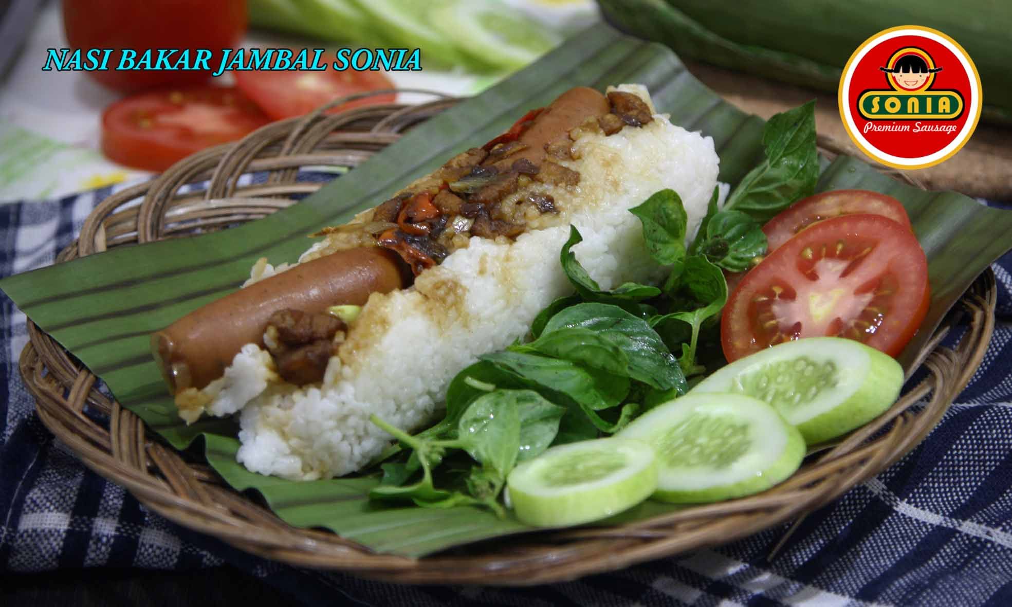 NASI BAKAR JAMBAL SONIA Sonia Premium Sosis Dunia