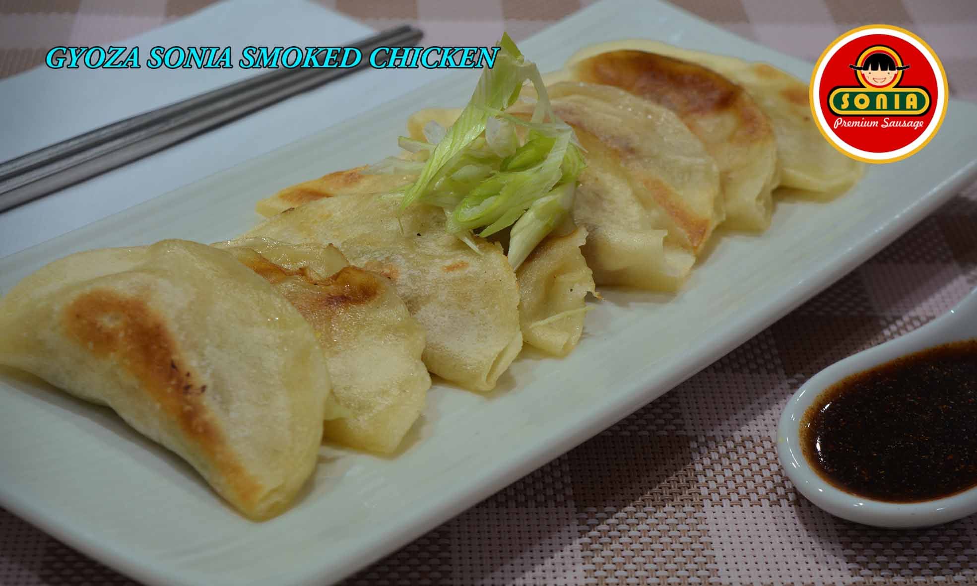 GYOZA SONIA SMOKED CHICKEN Sonia Premium Sosis Dunia