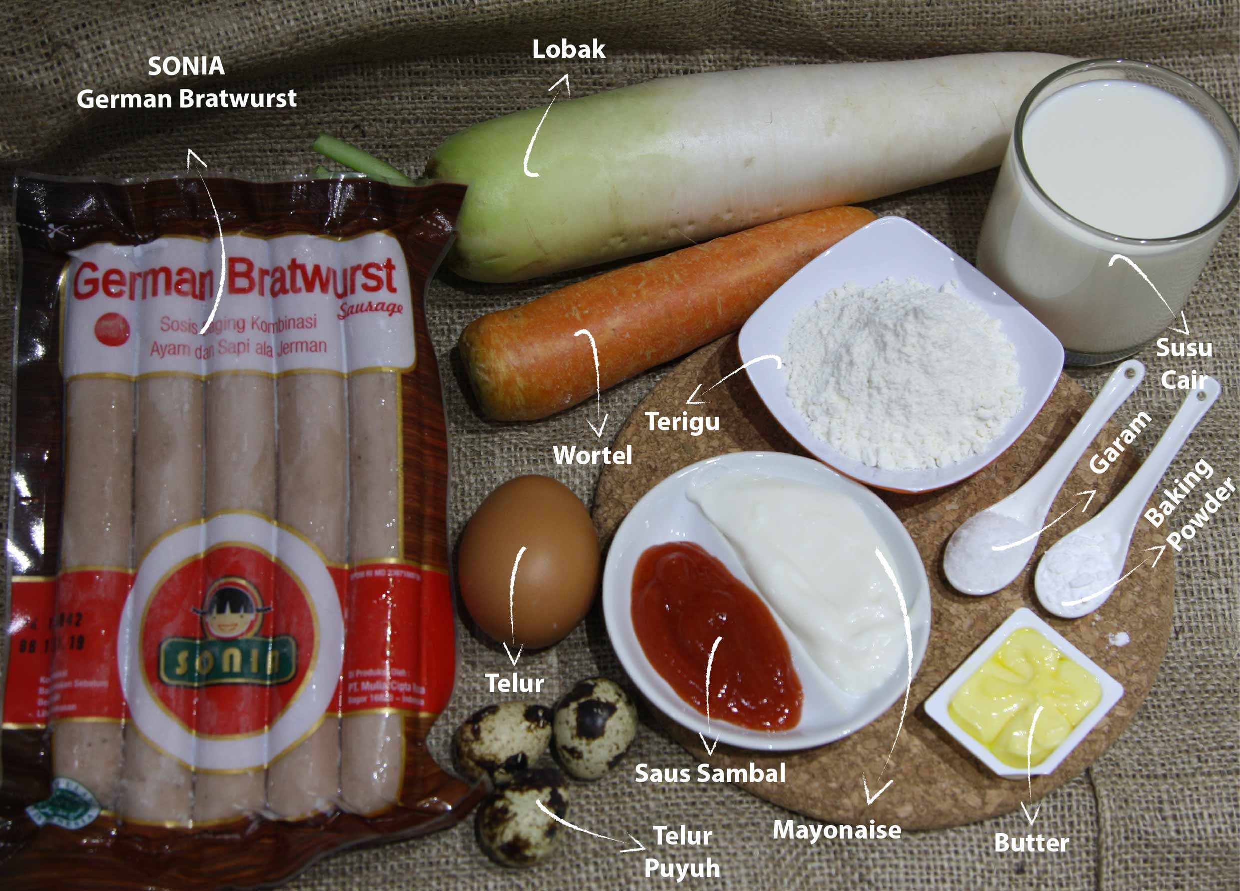 Resep Ayam Sosis Cheese Egg Crepe Recipes Blog i