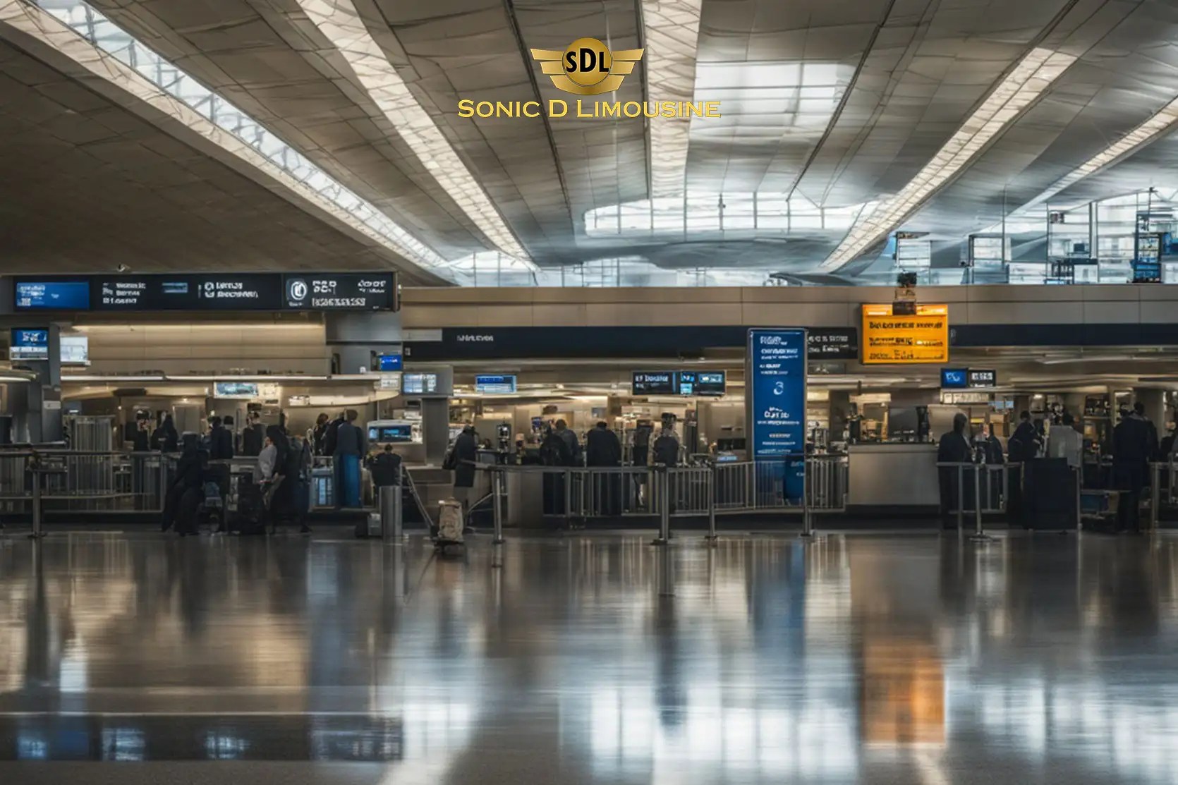 Sonic D Limo Top Newark Airport & JFK Airport Shuttle Luxurious Bus