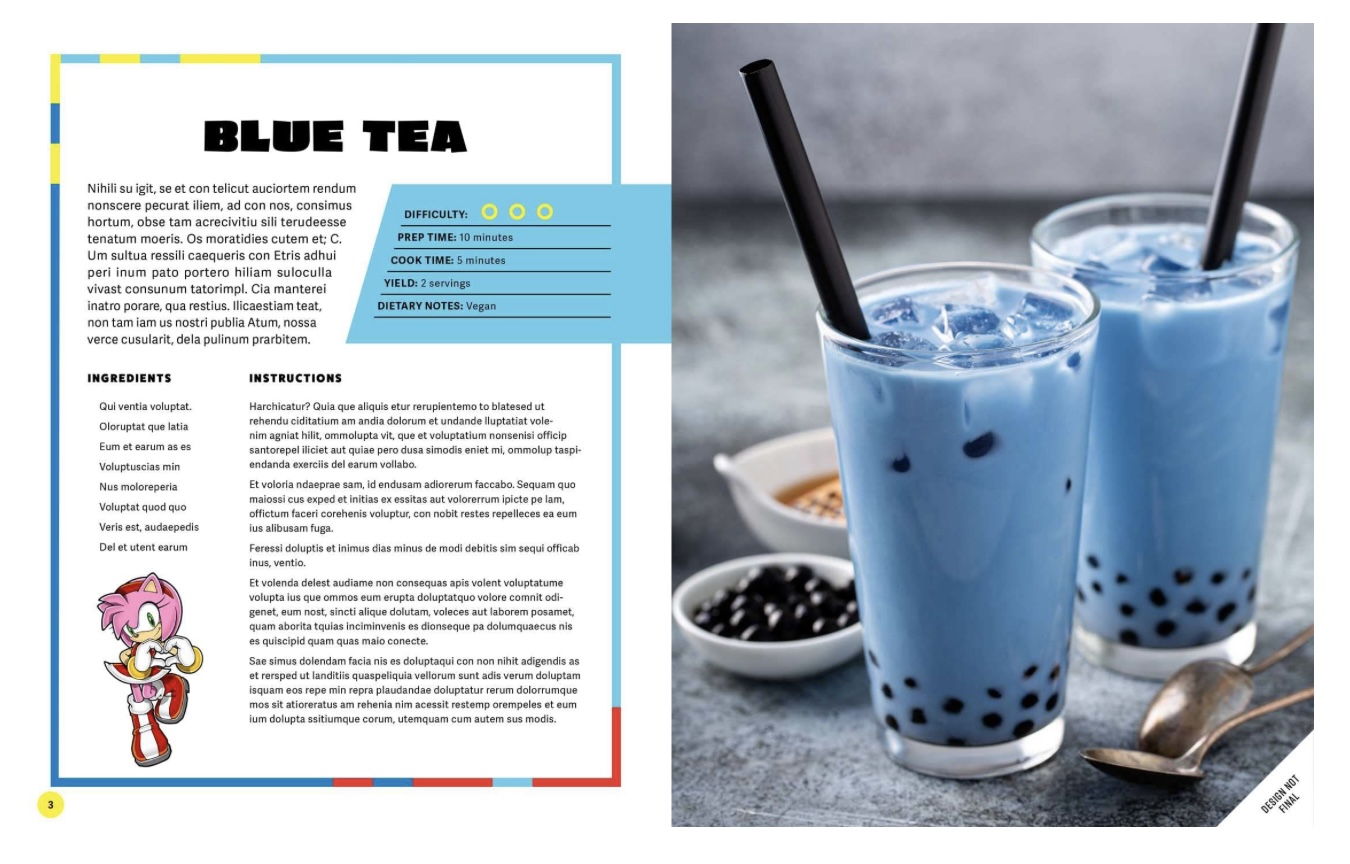 Official Sonic Cookbook Leaked On Amazon Merch Sonic Stadium