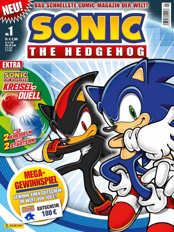 Panini Releases New Sonic Magazine In Germany The Sonic Stadium