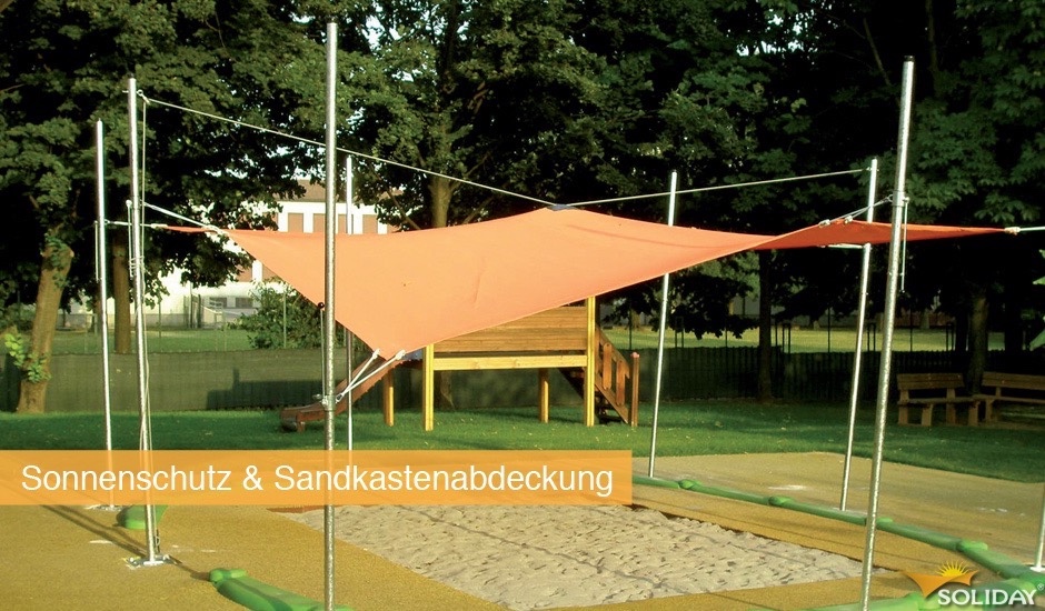 Sandy System Sandkasten Abdeckung Sonnensegel KugelmannSonnensegel