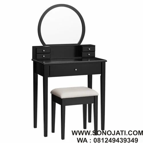Set Meja Rias Modern Vose Makeup Sono Jati Furniture