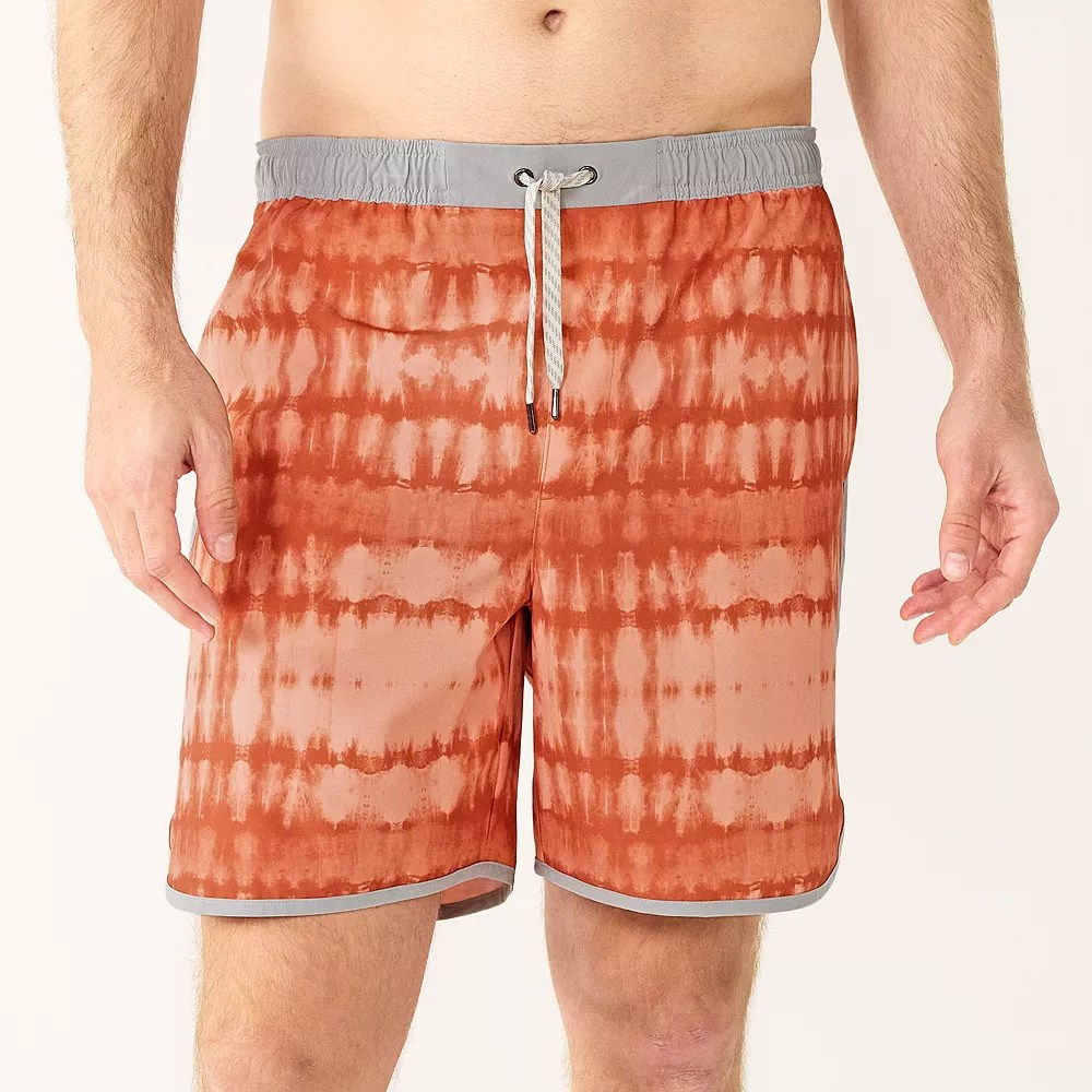 Men's Sonoma Goods For Life® Scallop Swim Trunks shop more styles at