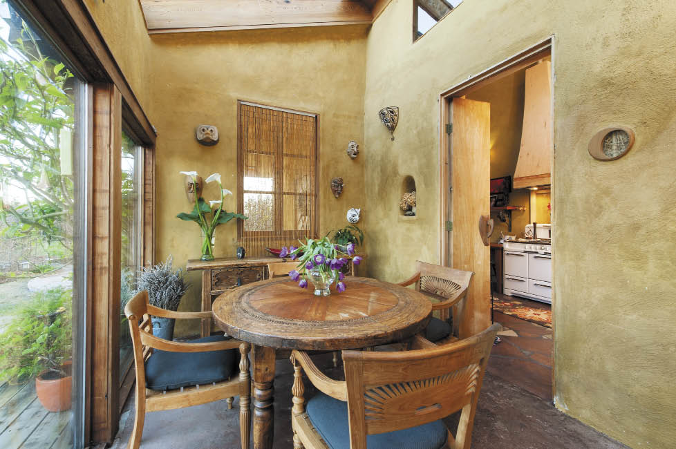 Straw Bale House Interior Design KALIMANTAN INFO