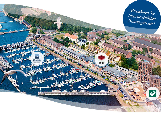 Leben und Arbeiten in Sonwik, Flensburg am Wasser