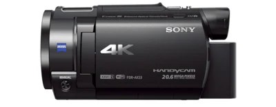 Small 4k Video Camera With Wifi Fdr Ax33 Sony Sg